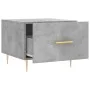 Mesa de centro 2 uds madera ingeniería gris hormigón 50x50x40cm de vidaXL, Mesas de centro - Ref: Foro24-829373, Precio: 65,2...
