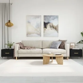 Coffee tables 2 pcs black engineered wood 50x50x40 cm by vidaXL, Coffee table - Ref: Foro24-829351, Price: 66,68 €, Discount: %