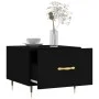 Coffee tables 2 pcs black engineered wood 50x50x40 cm by vidaXL, Coffee table - Ref: Foro24-829351, Price: 66,67 €, Discount: %