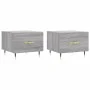 Coffee tables 2 units Sonoma gray engineered wood 50x50x40 cm by vidaXL, Coffee table - Ref: Foro24-829361, Price: 68,04 €, D...