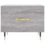 Coffee tables 2 units Sonoma gray engineered wood 50x50x40 cm by vidaXL, Coffee table - Ref: Foro24-829361, Price: 68,61 €, D...