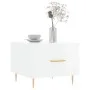 Mesa de centro 2 uds madera ingeniería blanco brillo 50x50x40cm de vidaXL, Mesas de centro - Ref: Foro24-829369, Precio: 69,9...