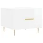 Mesa de centro 2 uds madera ingeniería blanco brillo 50x50x40cm de vidaXL, Mesas de centro - Ref: Foro24-829369, Precio: 69,9...