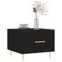 Center tables 2 units engineered wood black 50x50x40 cm by vidaXL, Coffee table - Ref: Foro24-829367, Price: 65,98 €, Discoun...