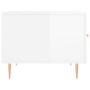 Couchtisch, 2 Stück, glänzend weißes Holzwerkstoff, 50 x 50 x 40 cm von vidaXL, Couchtisch - Ref: Foro24-829369, Preis: 70,57...