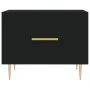 Mesas de centro 2 uds madera de ingeniería negro 50x50x40 cm de vidaXL, Mesas de centro - Ref: Foro24-829367, Precio: 65,98 €...