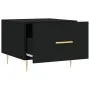 Mesas de centro 2 uds madera de ingeniería negro 50x50x40 cm de vidaXL, Mesas de centro - Ref: Foro24-829367, Precio: 65,98 €...