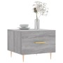 Mesas de centro 2 uds madera ingeniería gris Sonoma 50x50x40 cm de vidaXL, Mesas de centro - Ref: Foro24-829377, Precio: 67,9...