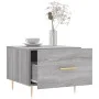 Coffee tables 2 units Sonoma gray engineered wood 50x50x40 cm by vidaXL, Coffee table - Ref: Foro24-829377, Price: 67,34 €, D...