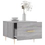 Mesas de centro 2 uds madera ingeniería gris Sonoma 50x50x40 cm de vidaXL, Mesas de centro - Ref: Foro24-829377, Precio: 67,9...