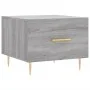 Coffee tables 2 units Sonoma gray engineered wood 50x50x40 cm by vidaXL, Coffee table - Ref: Foro24-829377, Price: 67,34 €, D...