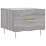 Mesas de centro 2 uds madera ingeniería gris Sonoma 50x50x40 cm de vidaXL, Mesas de centro - Ref: Foro24-829377, Precio: 67,9...