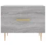 Coffee tables 2 units Sonoma gray engineered wood 50x50x40 cm by vidaXL, Coffee table - Ref: Foro24-829377, Price: 67,34 €, D...