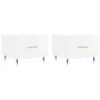 Coffee table 2 pcs glossy white engineered wood 50x50x40cm by vidaXL, Coffee table - Ref: Foro24-829353, Price: 72,14 €, Disc...