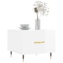 Couchtisch, 2 Stück, glänzend weißes Holzwerkstoff, 50 x 50 x 40 cm von vidaXL, Couchtisch - Ref: Foro24-829353, Preis: 72,76...