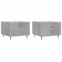 Coffee table 2 pcs concrete gray engineered wood 50x50x40cm by vidaXL, Coffee table - Ref: Foro24-829357, Price: 66,55 €, Dis...