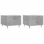 Coffee table 2 pcs concrete gray engineered wood 50x50x40cm by vidaXL, Coffee table - Ref: Foro24-829357, Price: 66,01 €, Dis...