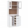 ALTA tall sideboard solid white pine wood 77x35x165 cm by vidaXL, Sideboards - Ref: Foro24-3187772, Price: 231,32 €, Discount: %