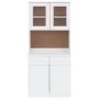 Aparador alto ALTA madera maciza de pino blanco 77x35x165 cm by vidaXL, Sideboards - Ref: Foro24-3187774, Price: 243,32 €, Di...