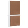 Aparador alto ALTA madera maciza de pino blanco 77x35x165 cm de vidaXL, Aparadores - Ref: Foro24-3187774, Precio: 243,27 €, D...