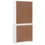 Aparador alto ALTA madera maciza de pino blanco 77x35x165 cm by vidaXL, Sideboards - Ref: Foro24-3187774, Price: 243,32 €, Di...