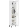 Aparador alto madera contrachapada blanco 34,5x34x180 cm de vidaXL, Aparadores - Ref: Foro24-3199425, Precio: 109,38 €, Descu...