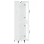 Aparador alto madera contrachapada blanco 34,5x34x180 cm de vidaXL, Aparadores - Ref: Foro24-3199425, Precio: 109,38 €, Descu...