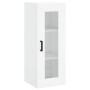 Aparador alto madera contrachapada blanco 34,5x34x180 cm de vidaXL, Aparadores - Ref: Foro24-3199425, Precio: 110,58 €, Descu...
