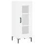 Aparador alto madera contrachapada blanco 34,5x34x180 cm de vidaXL, Aparadores - Ref: Foro24-3199425, Precio: 109,38 €, Descu...
