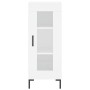 Aparador alto madera contrachapada blanco 34,5x34x180 cm de vidaXL, Aparadores - Ref: Foro24-3199425, Precio: 110,58 €, Descu...