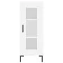 Aparador alto madera contrachapada blanco 34,5x34x180 cm de vidaXL, Aparadores - Ref: Foro24-3199425, Precio: 109,38 €, Descu...