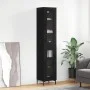 Sideboard aus schwarzem Sperrholz 34,5x34x180 cm von vidaXL, Sideboards - Ref: Foro24-3199426, Preis: 104,53 €, Rabatt: %