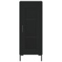 Aparador de madera contrachapada negro 34,5x34x180 cm de vidaXL, Aparadores - Ref: Foro24-3199426, Precio: 105,88 €, Descuent...