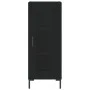 Aparador de madera contrachapada negro 34,5x34x180 cm de vidaXL, Aparadores - Ref: Foro24-3199426, Precio: 104,67 €, Descuent...