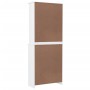 Aparador alto ALTA madera maciza de pino blanco 77x35x188 cm de vidaXL, Aparadores - Ref: Foro24-3187776, Precio: 248,00 €, D...