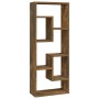 Smoked oak engineered wood wall shelf 36x16x90 cm by vidaXL, Shelves and shelves - Ref: Foro24-815846, Price: 34,50 €, Discou...