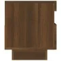 Mueble de TV con luces LED color roble marrón 80x35x40 cm de vidaXL, Muebles TV - Ref: Foro24-815725, Precio: 53,60 €, Descue...