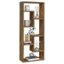 Wandregal aus geräuchertem Eichenholzwerkstoff, 36 x 16 x 90 cm von vidaXL, Regale und Regale - Ref: Foro24-815846, Preis: 35...
