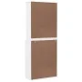 Tall solid white pine highboard 77x35x188 cm by vidaXL, Sideboards - Ref: Foro24-3187778, Price: 260,27 €, Discount: %