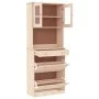 ALTA tall sideboard solid pine wood 77x35x188 cm by vidaXL, Sideboards - Ref: Foro24-3187777, Price: 251,76 €, Discount: %
