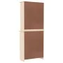 ALTA tall sideboard solid pine wood 77x35x188 cm by vidaXL, Sideboards - Ref: Foro24-3187777, Price: 251,76 €, Discount: %
