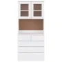 ALTA tall sideboard solid white pine wood 77x35x165 cm by vidaXL, Sideboards - Ref: Foro24-3187780, Price: 263,39 €, Discount: %
