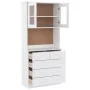 ALTA tall sideboard solid white pine wood 77x35x165 cm by vidaXL, Sideboards - Ref: Foro24-3187780, Price: 263,39 €, Discount: %