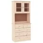 ALTA tall sideboard solid pine wood 77x35x165 cm by vidaXL, Sideboards - Ref: Foro24-3187779, Price: 259,65 €, Discount: %