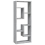 Estantería de pared madera de ingeniería gris Sonoma 36x16x90cm de vidaXL, Estantes y estanterías - Ref: Foro24-815847, Preci...