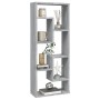 Estantería de pared madera de ingeniería gris Sonoma 36x16x90cm de vidaXL, Estantes y estanterías - Ref: Foro24-815847, Preci...