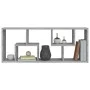 Sonoma graues Wandregal aus Holzwerkstoff, 36 x 16 x 90 cm von vidaXL, Regale und Regale - Ref: Foro24-815847, Preis: 32,82 €...