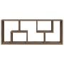 Estantería de pared madera ingeniería marrón roble 36x16x90 cm de vidaXL, Estantes y estanterías - Ref: Foro24-815848, Precio...