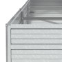 Silver galvanized steel flower bed 240x80x45 cm by vidaXL, Pots and planters - Ref: Foro24-316888, Price: 57,78 €, Discount: %