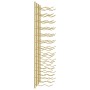Wandflaschenhalter für 24 Flaschen 2 Einheiten goldenes Eisen von vidaXL, Weinregale - Ref: Foro24-340886, Preis: 92,27 €, Ra...